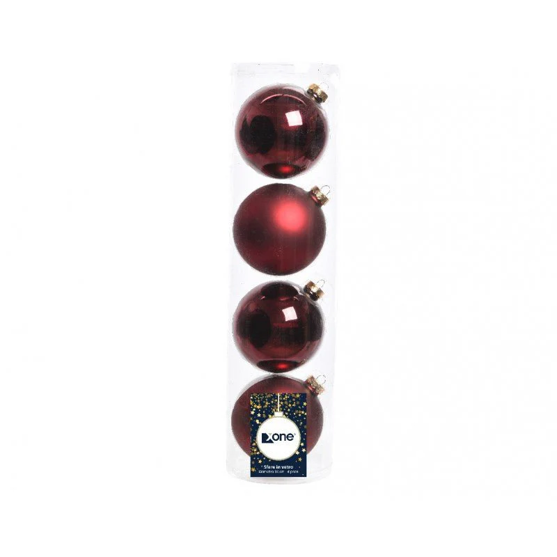 Set 4 Sfere in vetro vari colori 10cm - Image 17
