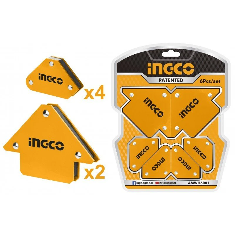 Set 6 supporti magnetici Ingco per saldatrice