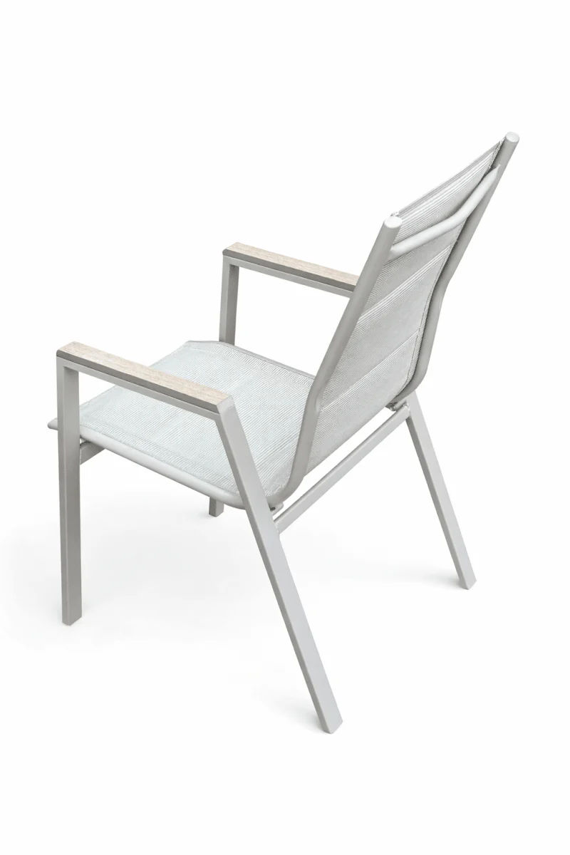 Set da giardino con tavolo e 6 sedie greige natural – Asterix | Xone - Image 9