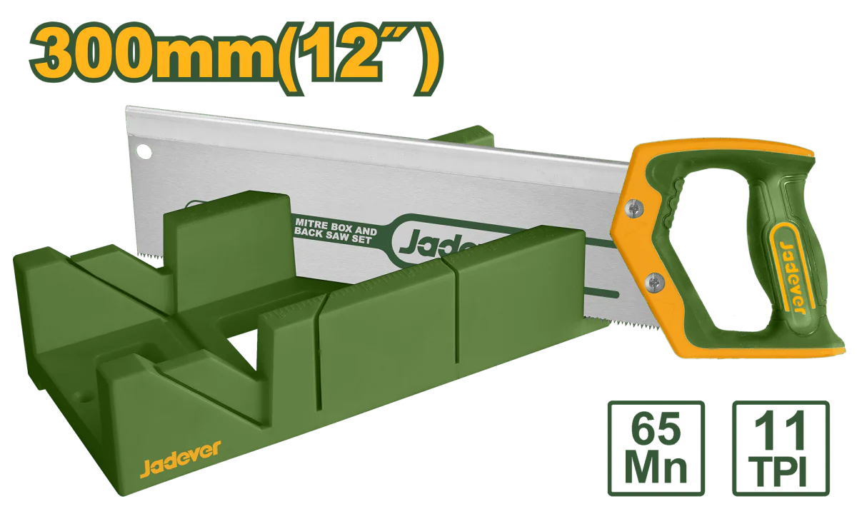 Cassetta per Tagli Angolati con Seghetto Jadever 300 mm 12”