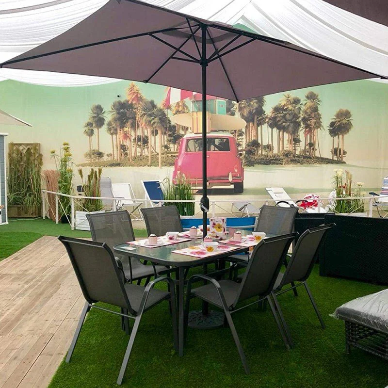 Set da giardino con ombrellone Riccione Xone - Image 12