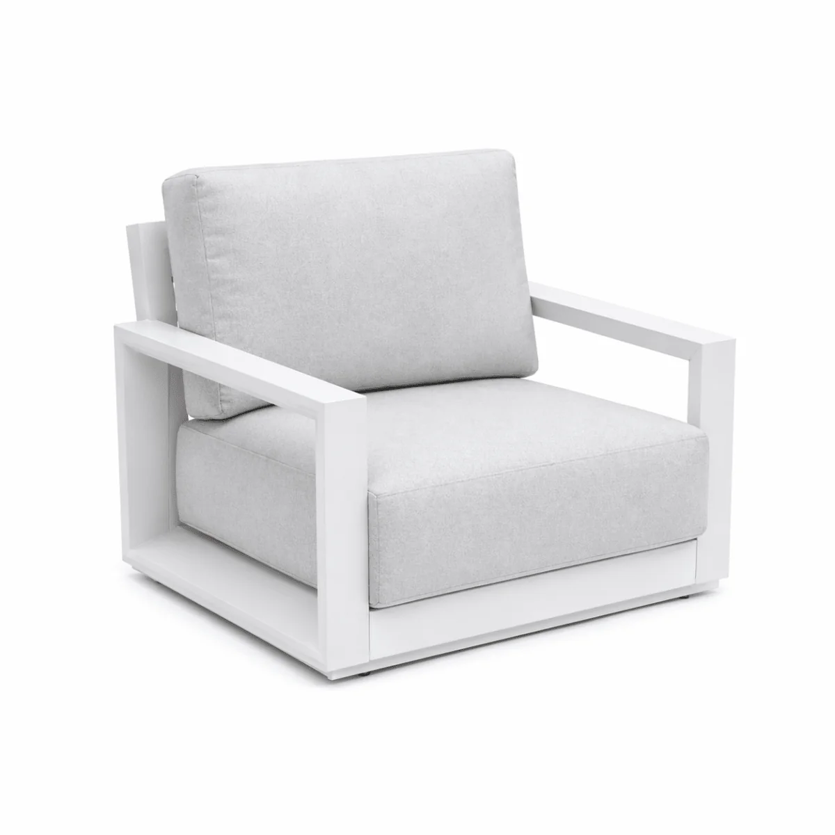 Set da giardino Philadelphia in alluminio bianco opaco Xone - Image 5