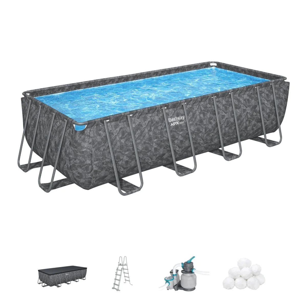 Set piscina fuori terra APX 365 da 549x274x132 cm | Bestway
