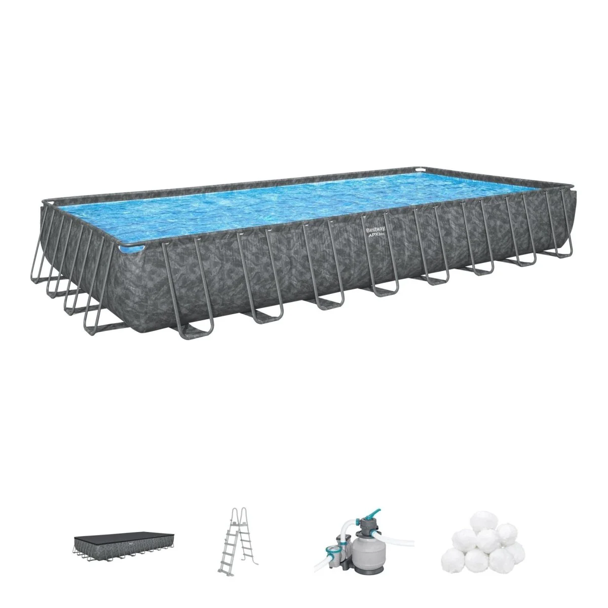 Set piscina APX 365 da 956x488x132 cm | Bestway