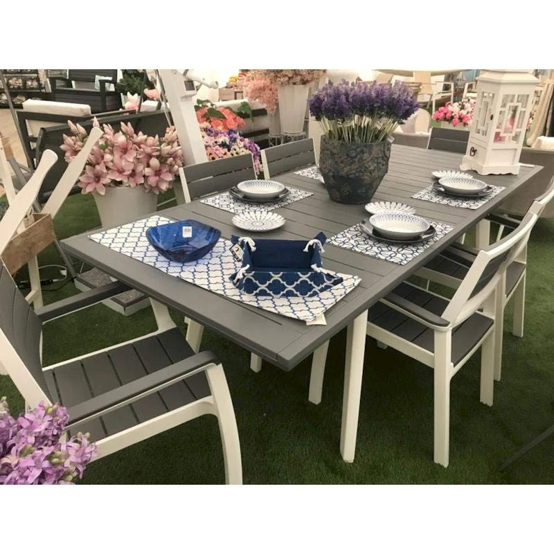 Set tavolo allungabile da giardino + 6 sedie Harmony Keter - Image 2