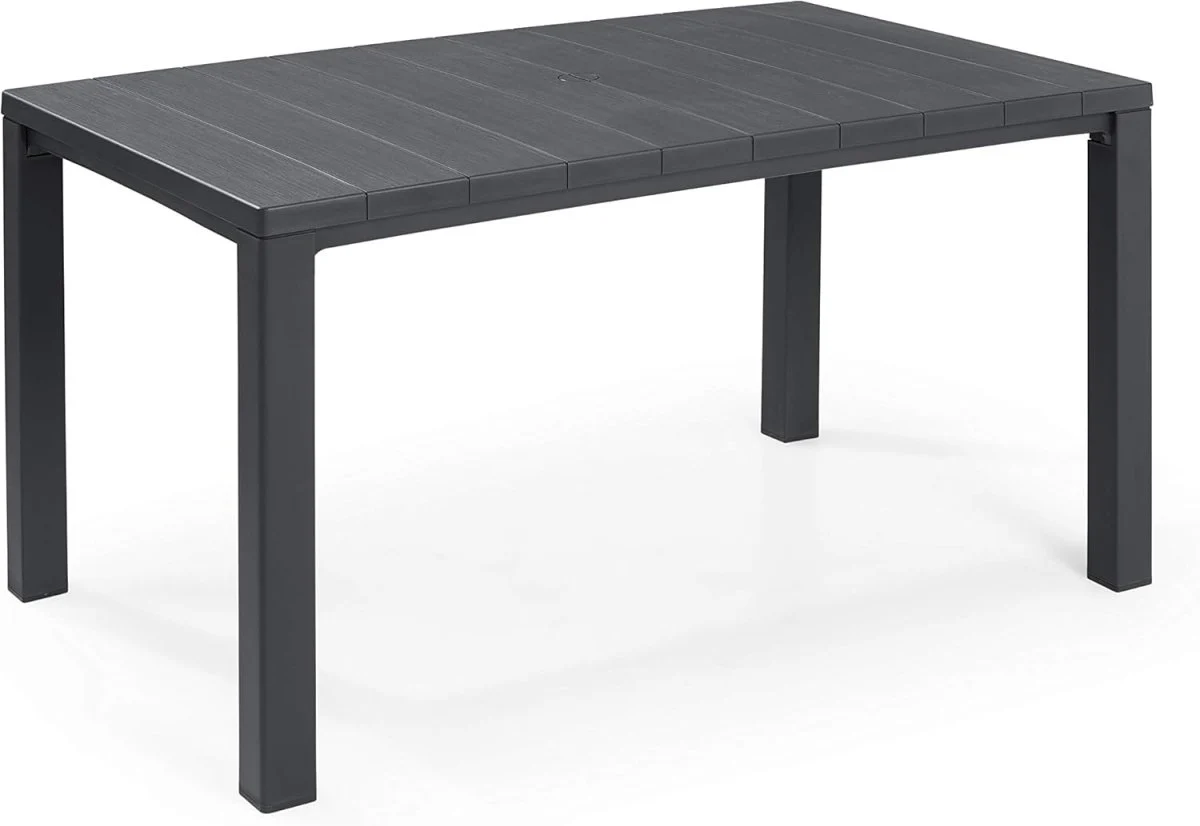 Set da giardino con tavolo + 6 sedie graphite Julie | Keter - Image 4
