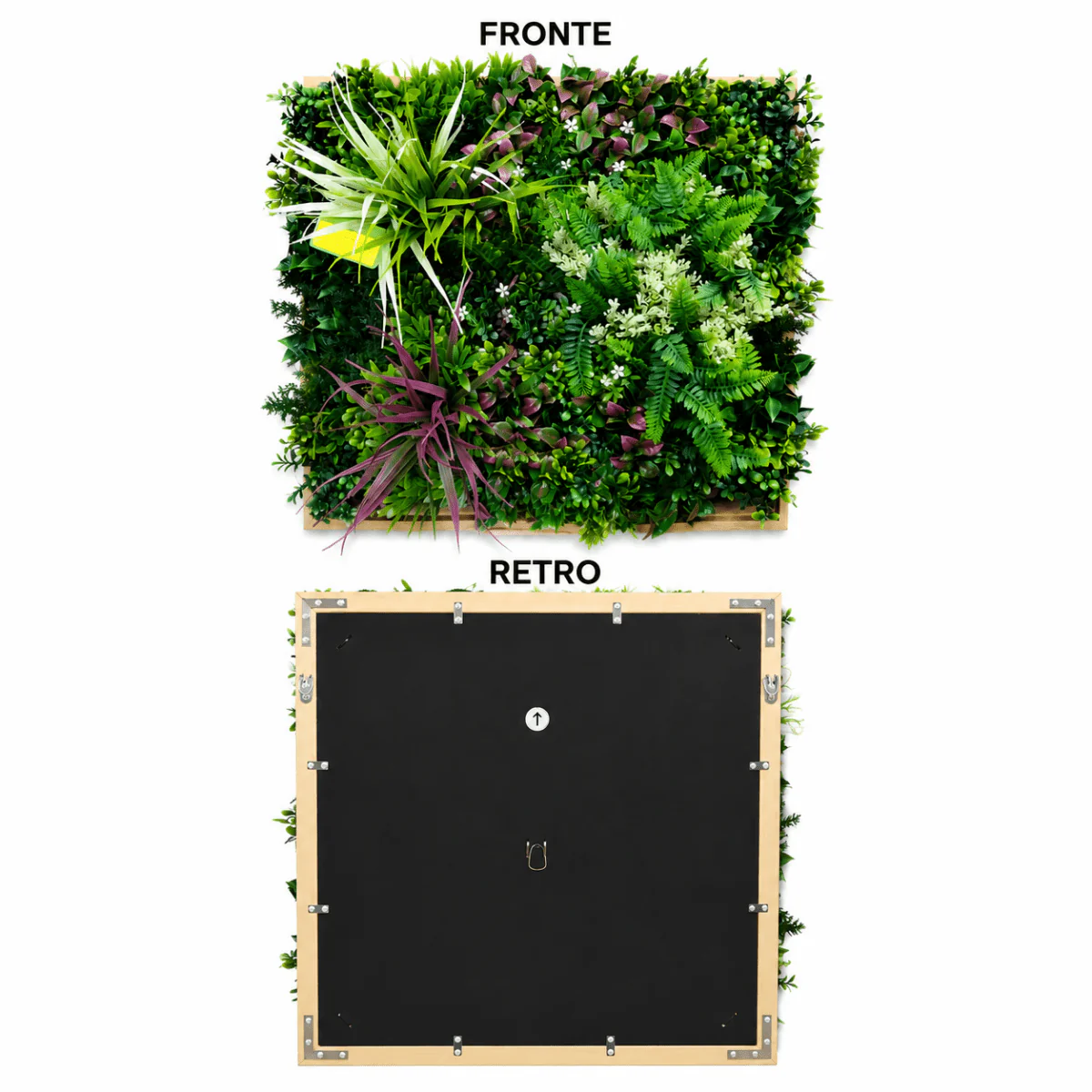 Siepe Quadro Verde Artificiale Decorativo Summer Frame 50x50cm | Xone - Image 2