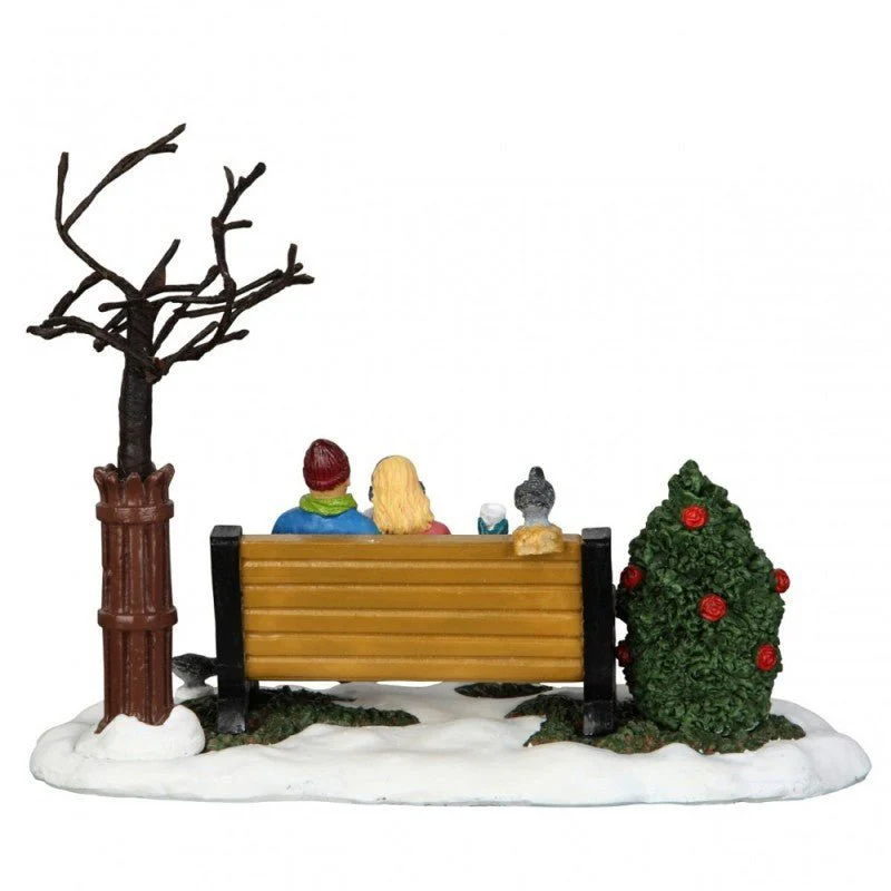 Soggetto Coppia Su Panchina - Lemax - Image 3