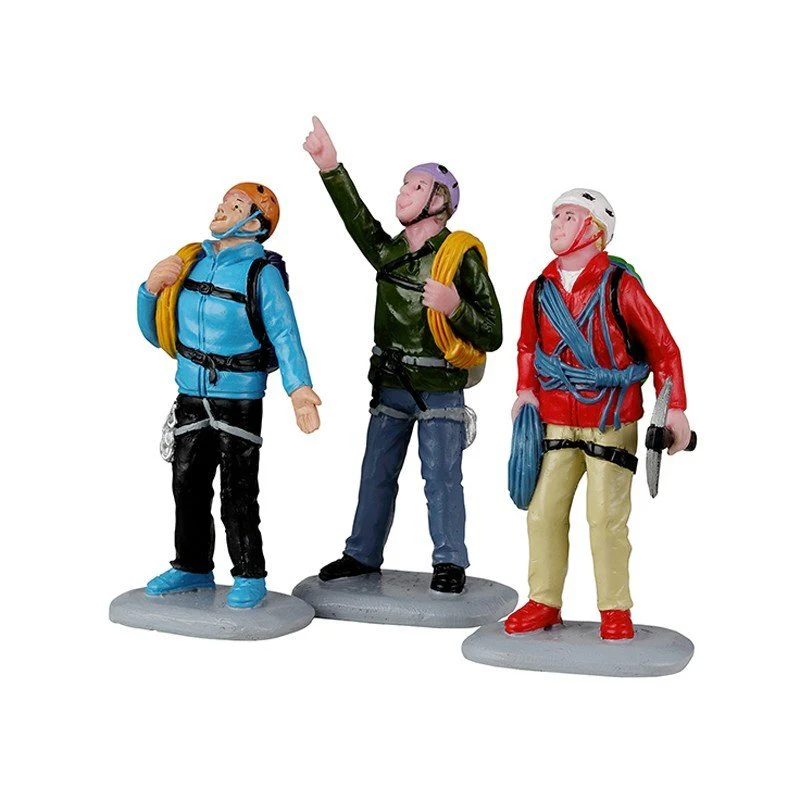 Soggetto Scalatori di Montagna Set 3 - Lemax