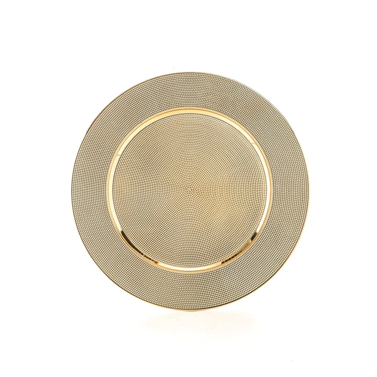 Sottopiatto Oro Lucido in Plastica