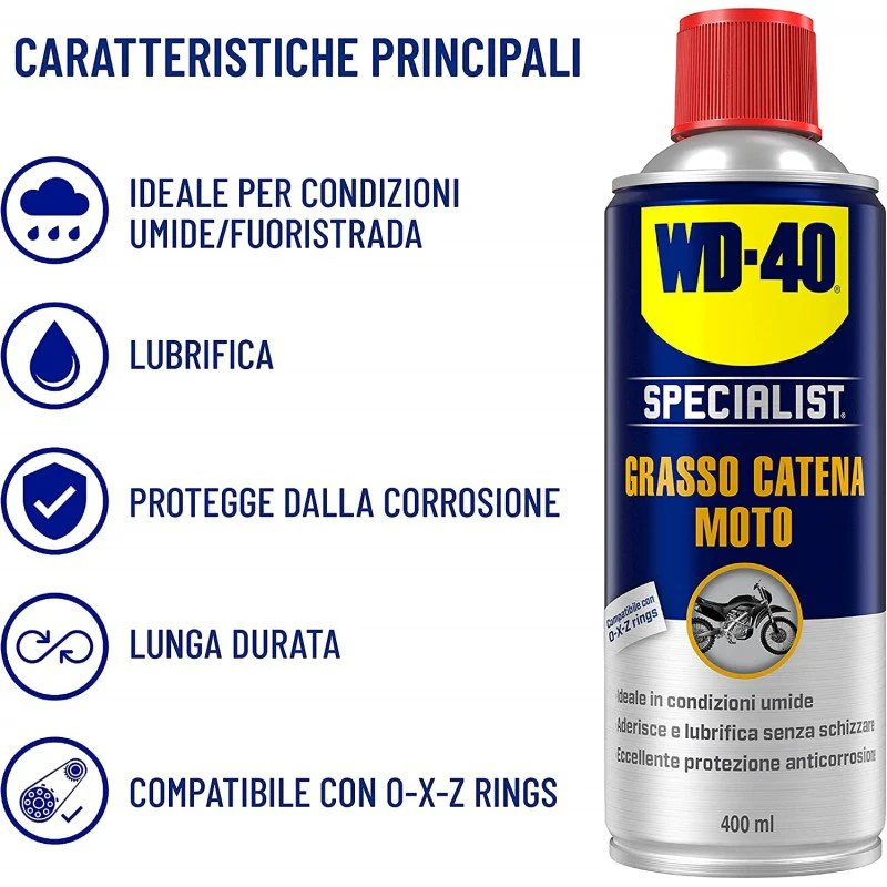 Specialist Grasso Catena Condizioni umide 400ml | WD-40 - Image 5