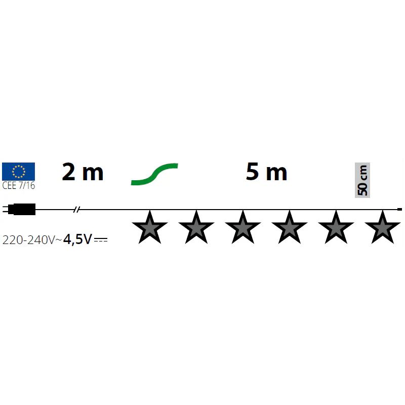 Stelle luci led Lotti - Image 5