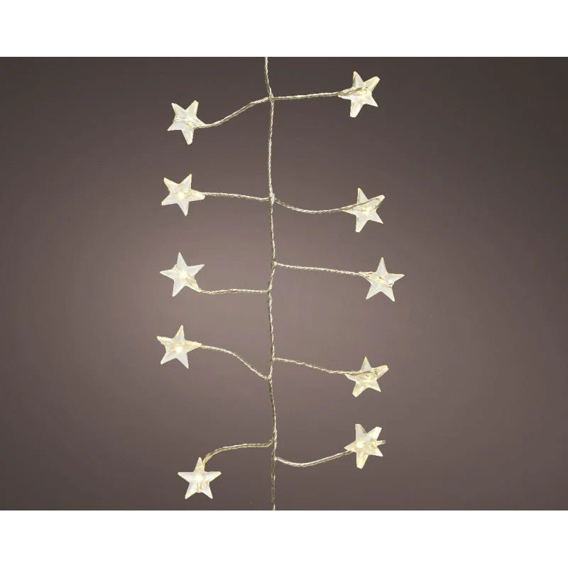 Stelline Led Fisse bianco caldo