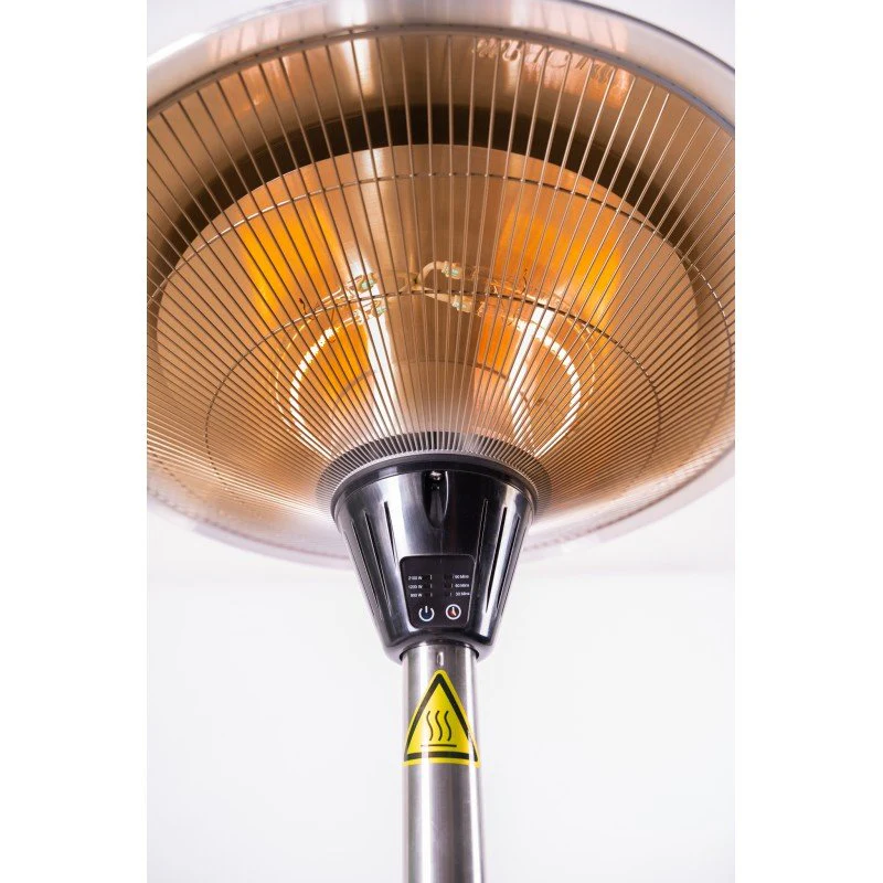 Stufa infrarossi elettrica a fungo 2100w Silver | Xone - Image 2