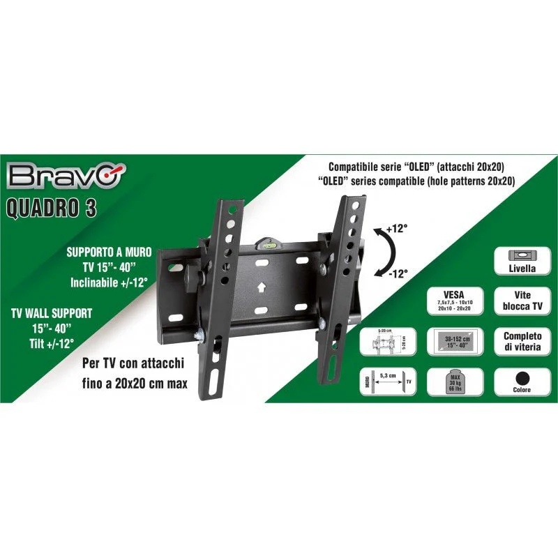 Supporto per TV LCD/ Plasma e CURVED 15''-40” - Image 2