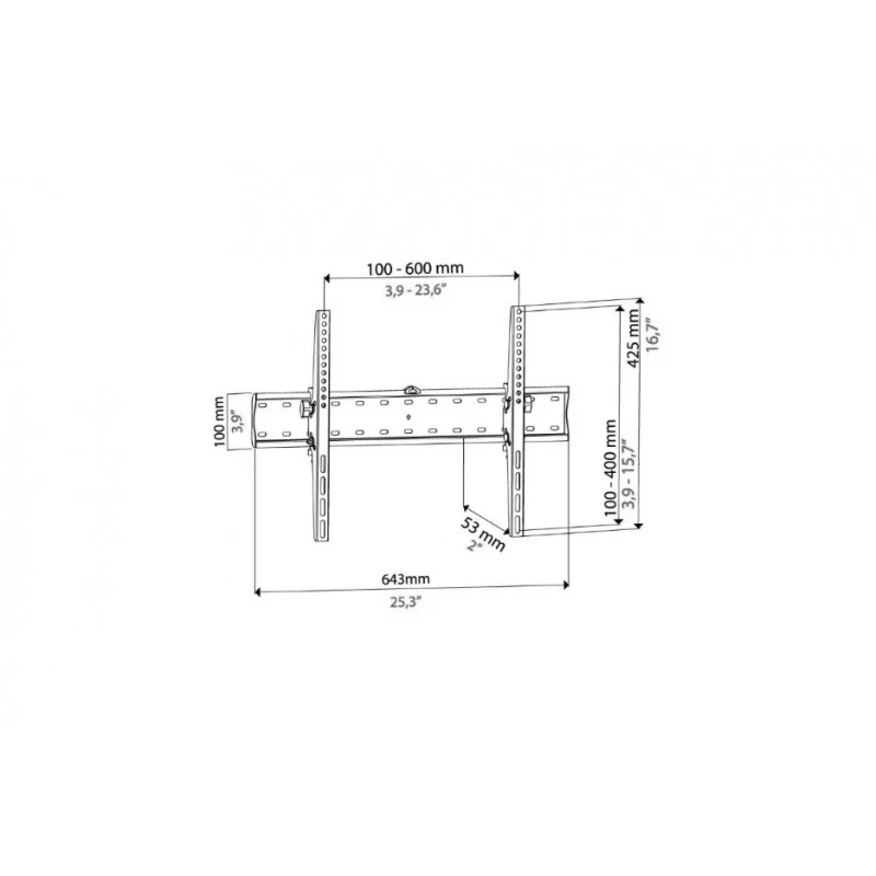 Supporto per TV LCD/ Plasma e CURVED 32''-82” - Image 3