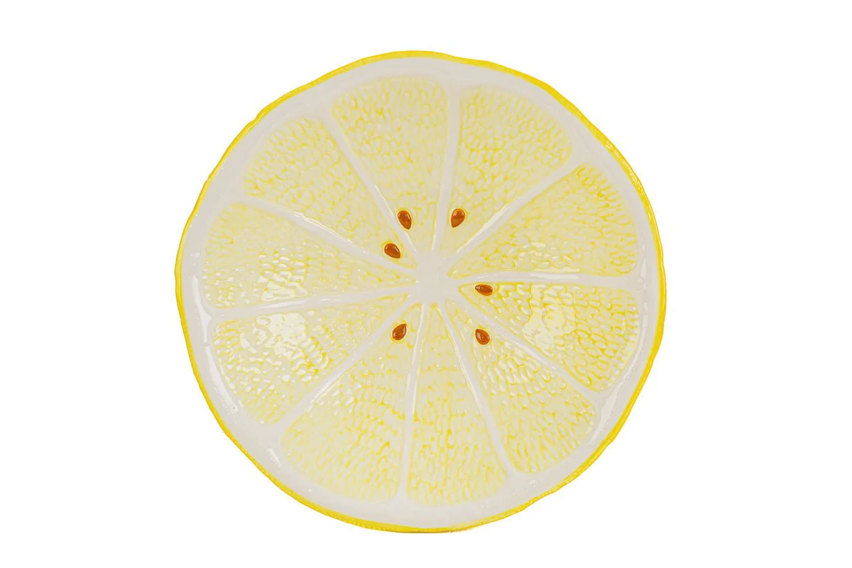 Svuota tasche in ceramica decorazione limone - Image 2