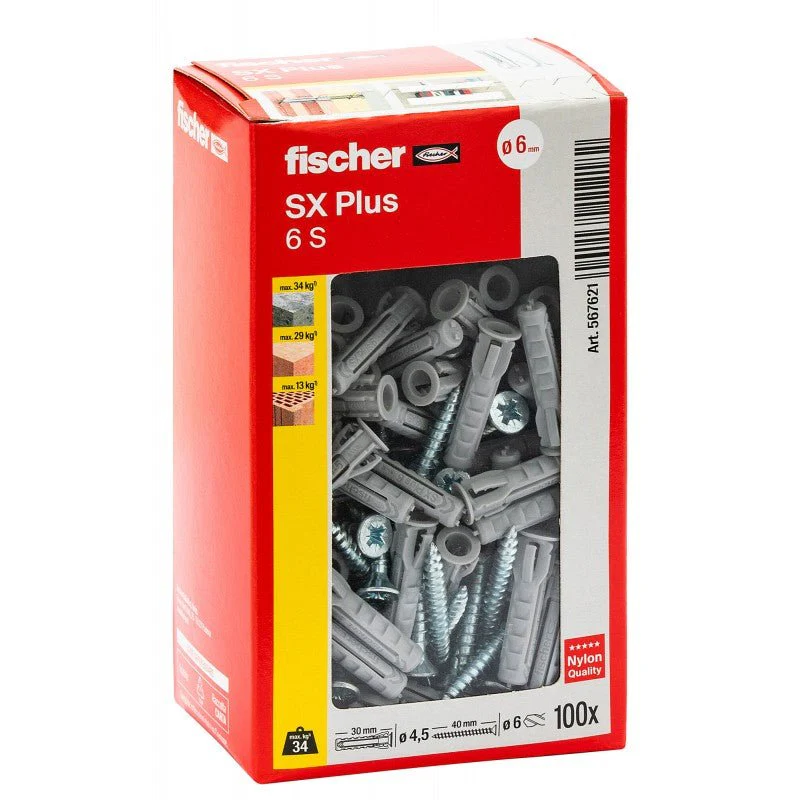 Sx Plus S Tassello Nylon Con Vite - Image 3