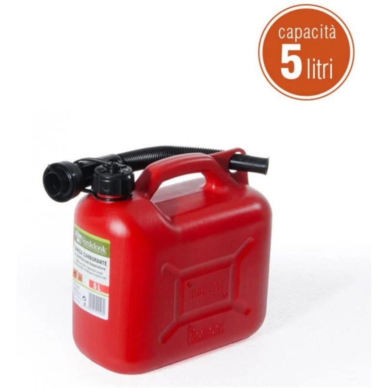 Tanica Carburante Rossa 5lt Verdelook - Image 3
