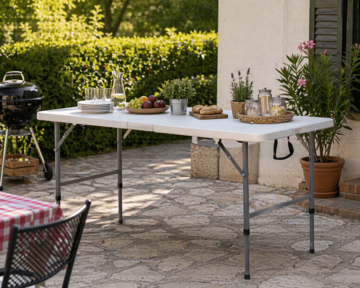 Tavolo Catering Overall Professionale da Esterno Pieghevole Xone - Image 2