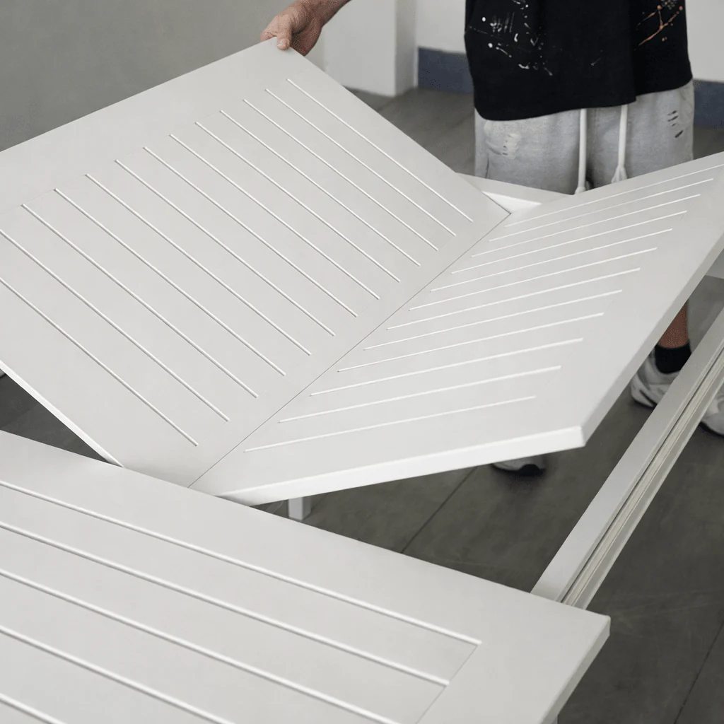 Tavolo estendibile Seattle Bianco 160 (240)x 100 cm - Image 4