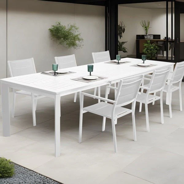 Tavolo estendibile Seattle Bianco 160 (240)x 100 cm - Image 5