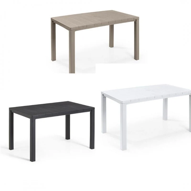 Tavolo da esterno effetto legno Julie | Keter - Image 15