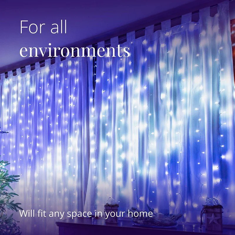 Tenda luminosa 210 LED RGB+W Curtain Twinkly - Image 4