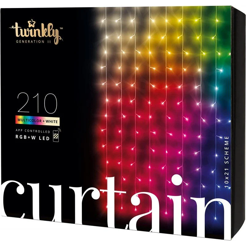 Tenda luminosa 210 LED RGB+W Curtain Twinkly - Image 8