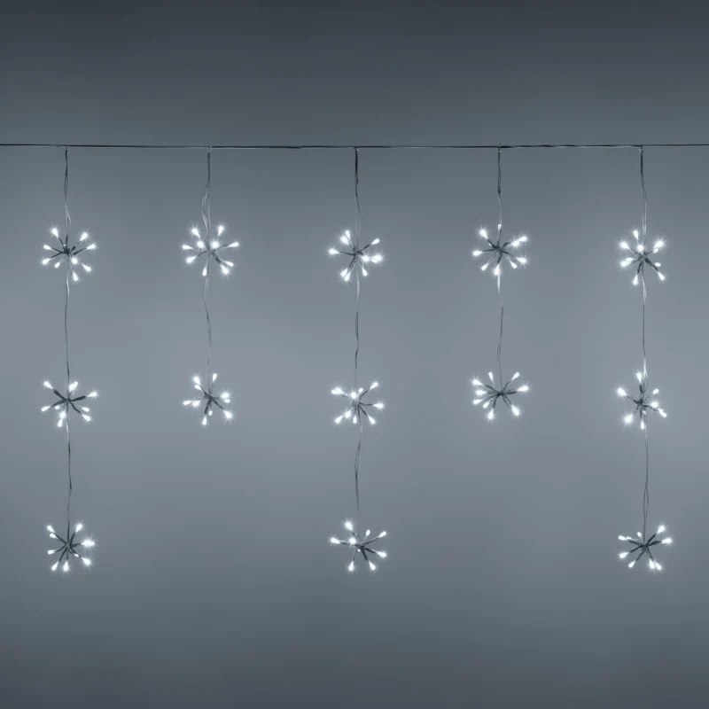 Tenda luminosa 300 LED interno/esterno 70 cm Lotti - Image 5
