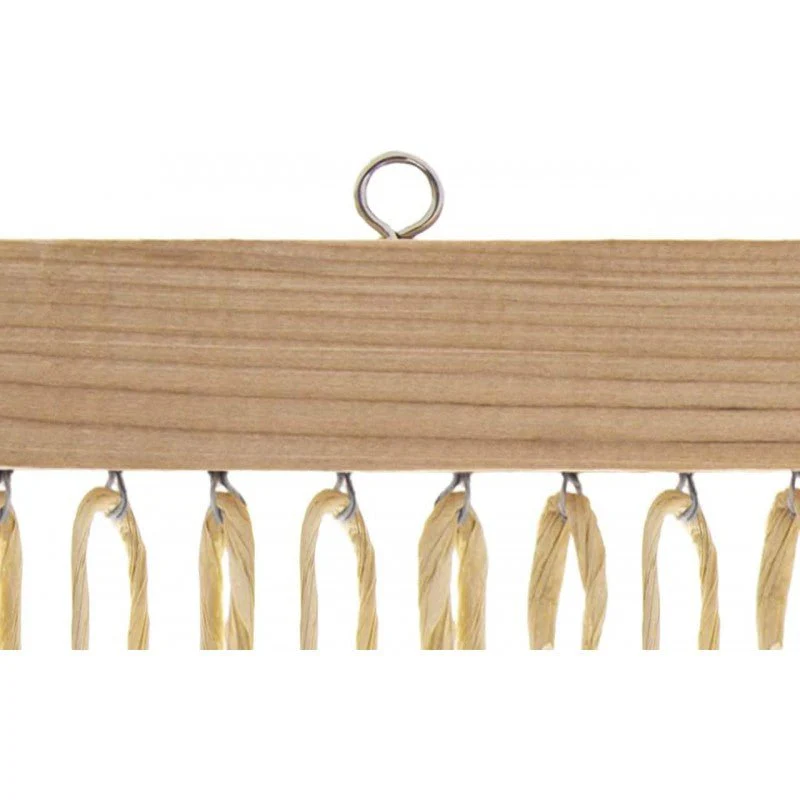 Tenda Maya Antimosche in Mais 120x240 cm con Supporto in Legno - Image 6