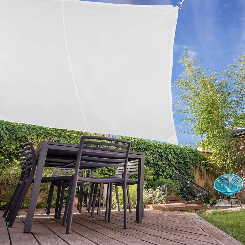 Tenda Vela quadrata bianca - Image 2