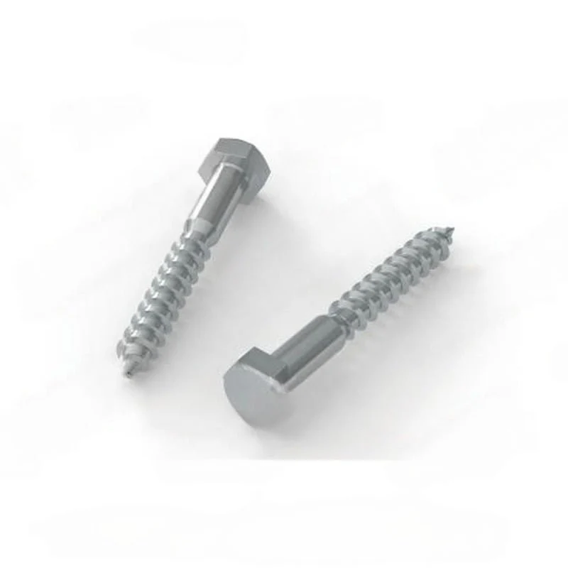 Tirafondo Testa esagonale12x100 Zn 4.8 Di571 Uni704 En14592