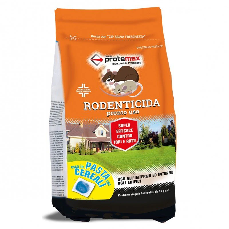 Topicida Pasta Blu 1,5 Kg – Soluzione Professionale Contro Topi e Ratti