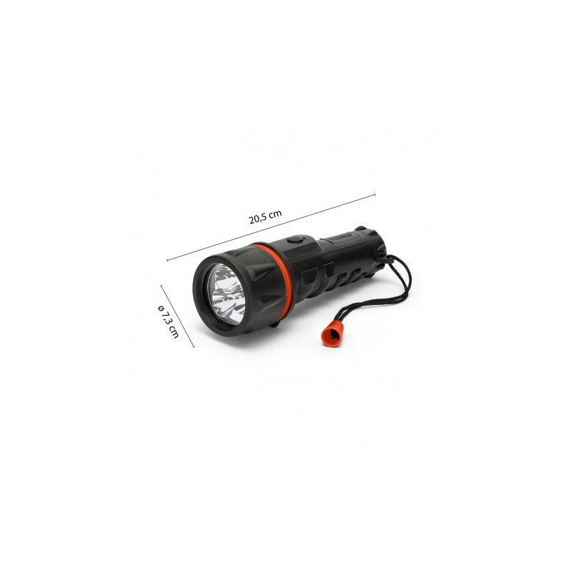 Torcia in Gomma 3led 2d