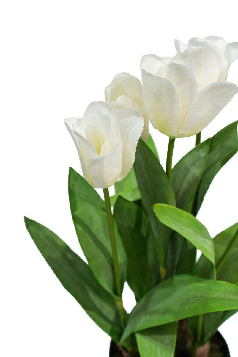 Composizione tulipani olandesi artificiali in vaso h54 cm | Xone - Image 4