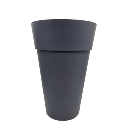 Vaso Houston Alto grigio Smoke h51cm