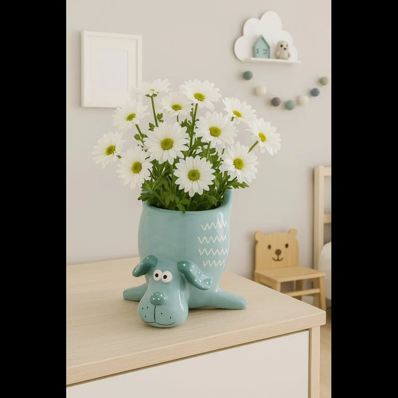 Vaso cagnolino azzurro| EDG - Image 2