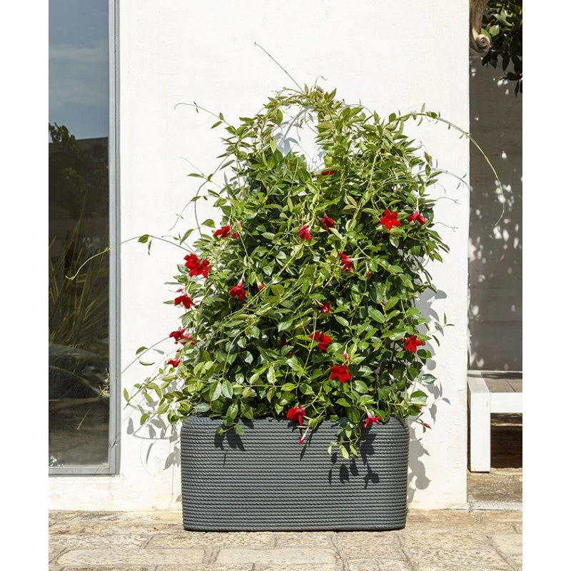 Vaso Cassetta Bali effetto corda 85 cm - Image 3