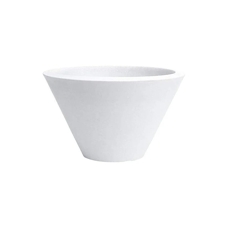 Vaso Chiron bianco 50 cm