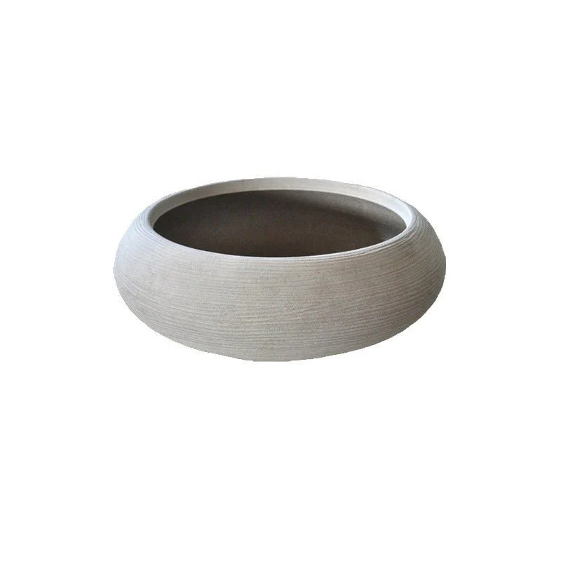 Vaso Ciotola ø35 cm Shabby Rigata Vasar - Image 5
