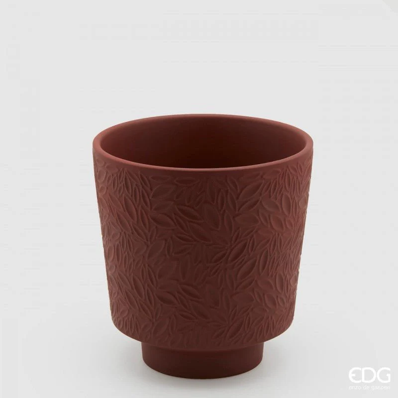 Vaso Foglie in ceramica Enzo De Gasperi - Image 4
