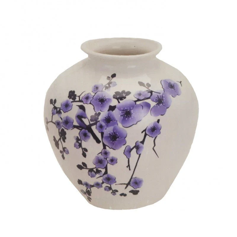 Vaso porcellana con fiori di Ciliegio - Image 2