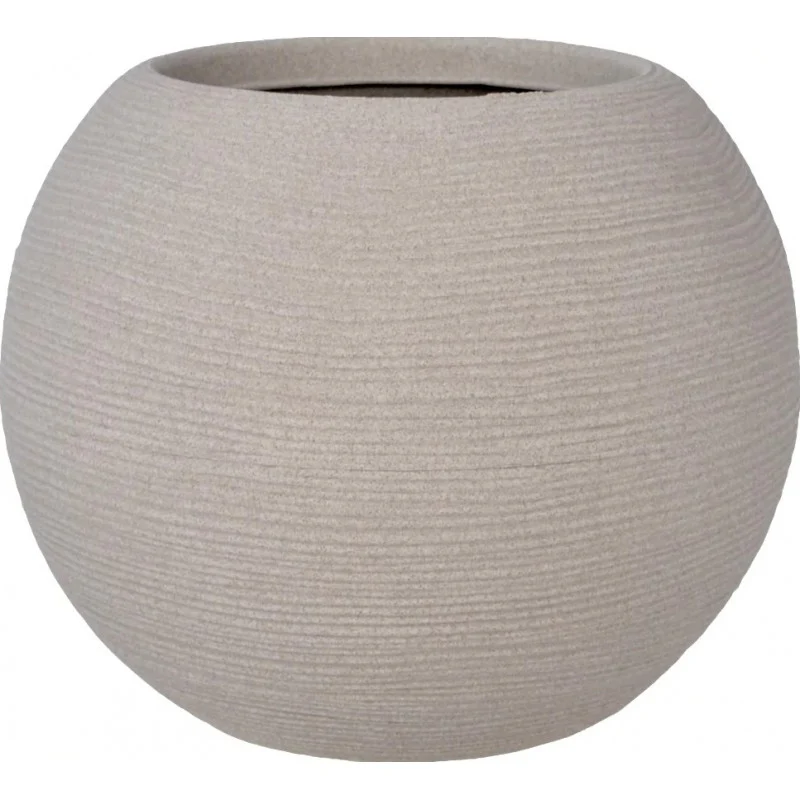 Vaso Sfera Rigata Ø30 cm Shabby Vasar - Image 2