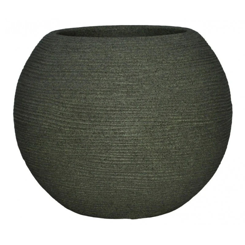 Vaso Sfera Rigata Ø30 cm Shabby Vasar - Image 3