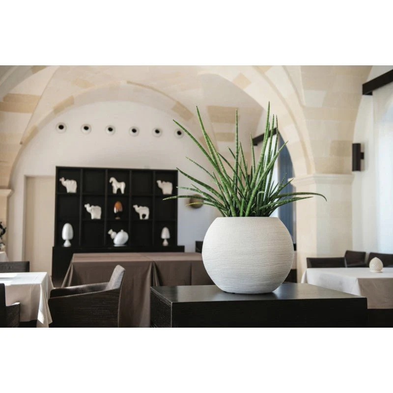 Vaso Sfera Rigata Ø40 cm Shabby Vasar - Image 7