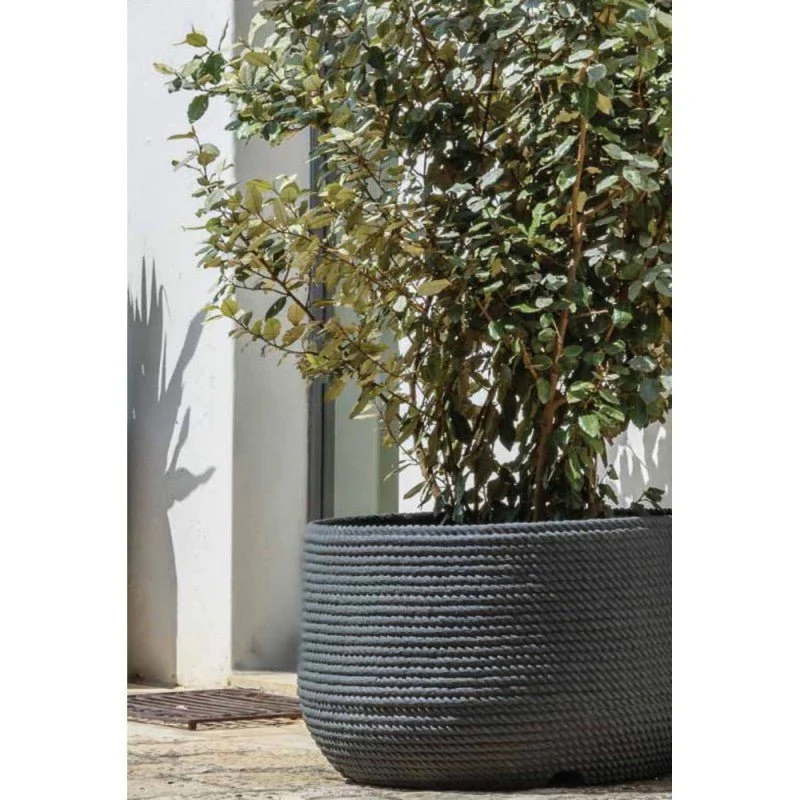 Vaso Urbano Bali  effetto corda 80 cm - Image 3
