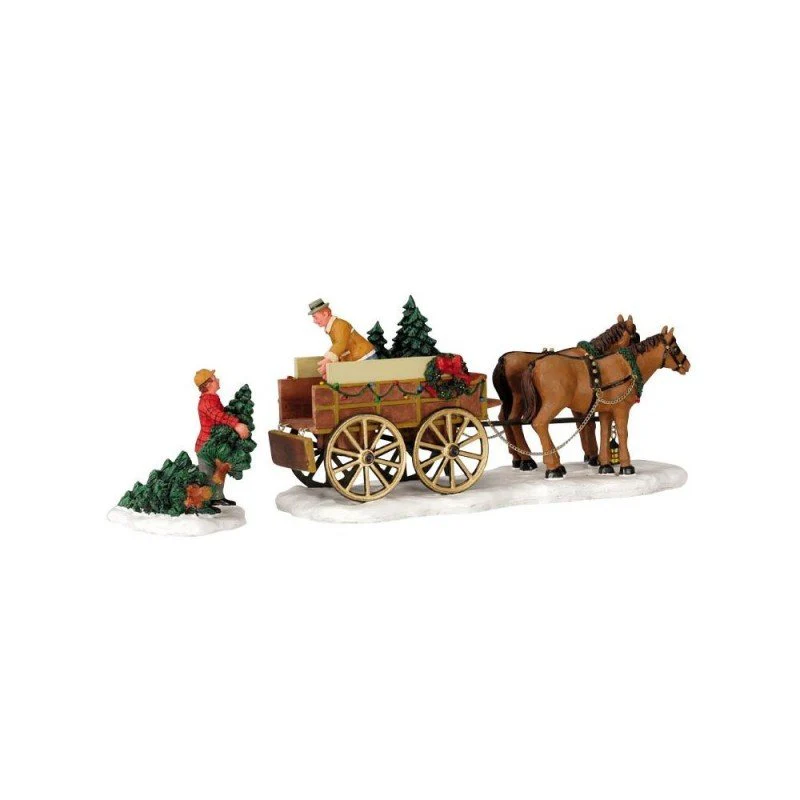Venditore alberi di Natale - Lemax