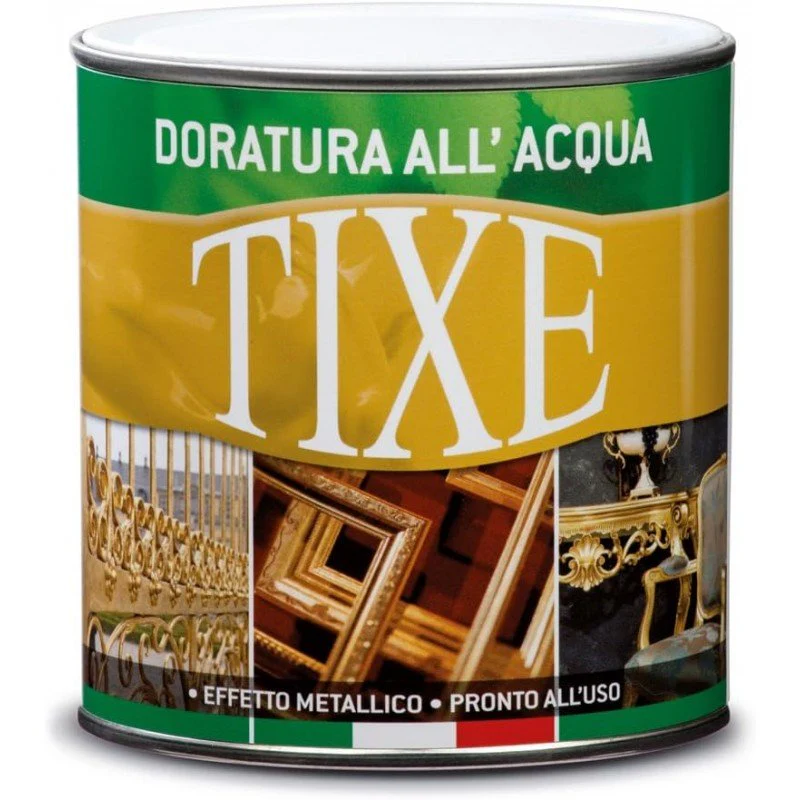 Vernice Doratura all'acqua per interni Oro Ricco 500ml