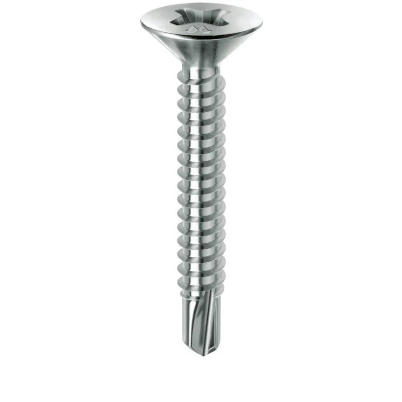 Viti perforanti Drillex testa svasata piana Mustad d.4,2mm